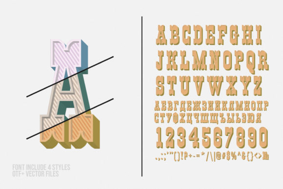 Moscow Font PNG with transparent background - Preview 4