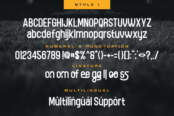 Pastilaris Font PNG with transparent background - Preview 1