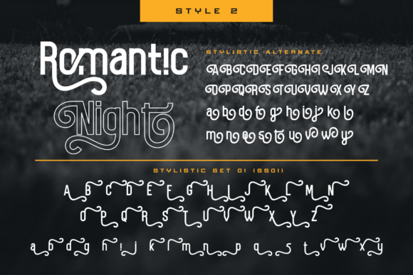 Pastilaris Font PNG with transparent background - Preview 2