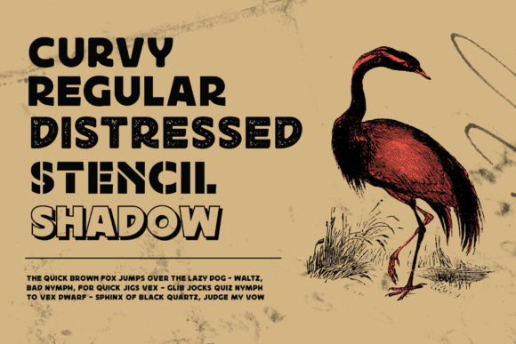 Rushen Font PNG with transparent background - Preview 1
