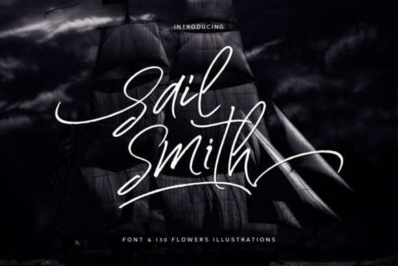 Sail Smith Script & Handwritten Font By Stellar Studio