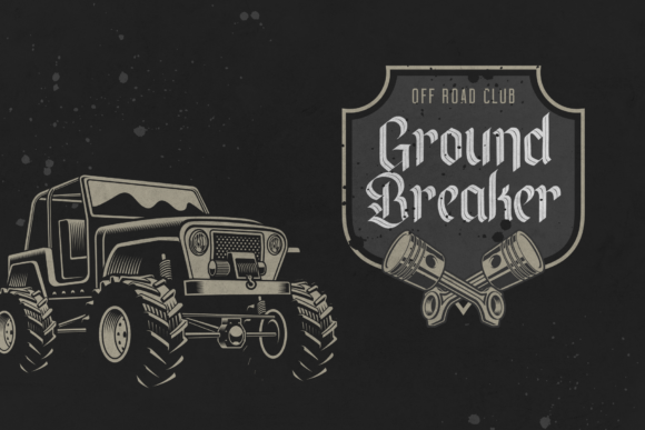Silverback Font PNG with transparent background - Preview 4