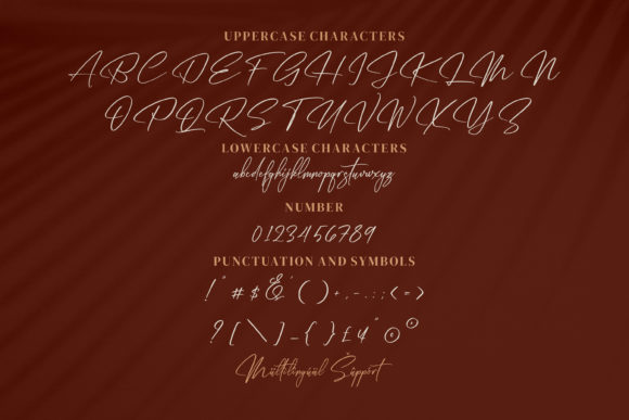 Amsthyline Font - Preview 5