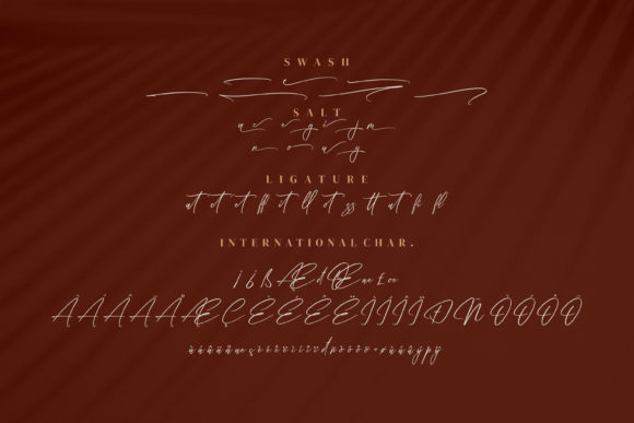 Amsthyline Font - Preview 6