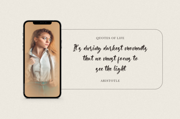 Belliza Font - Preview 3