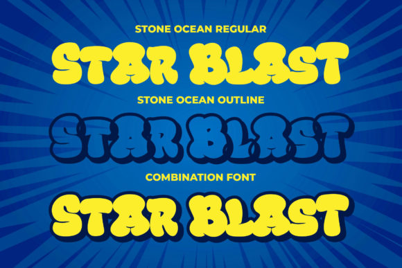 Black Blast Font - Preview 5