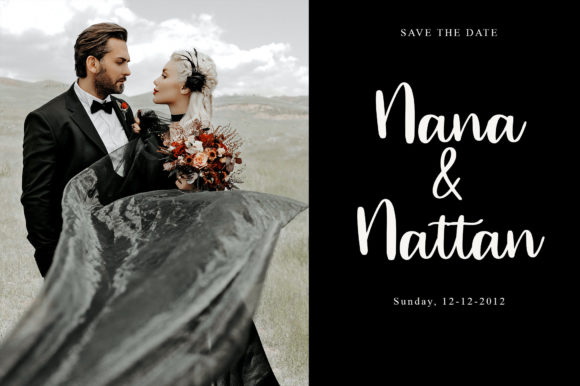 Engagement Font - Preview 2