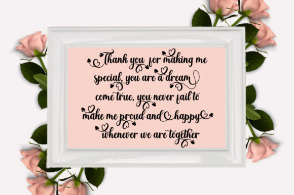 Pretty Baby Font PNG with transparent background - Preview 3