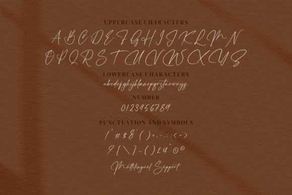Roselina Ellis Font PNG with transparent background - Preview 5