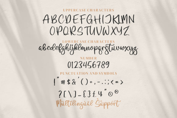 Santosa Edgar Font PNG with transparent background - Preview 5
