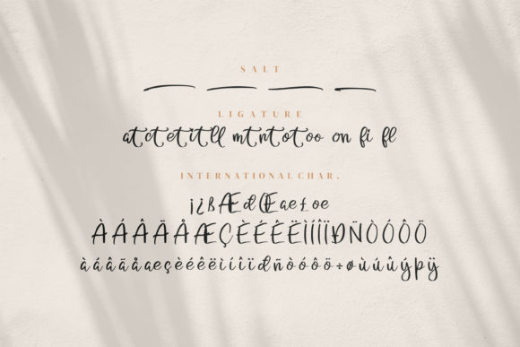 Santosa Edgar Font PNG with transparent background - Preview 6