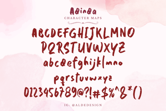 Adinda Font - Preview 5