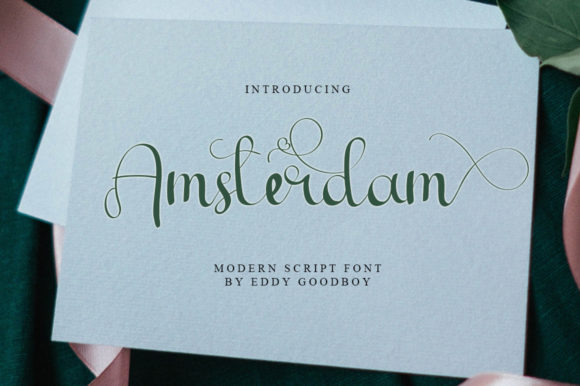 Amsterdam Font - Preview 1