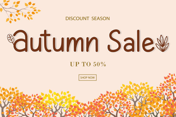 Autumn Ceria Font - Preview 2
