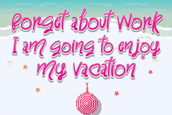 Beautiful Sunday Font - Preview 1