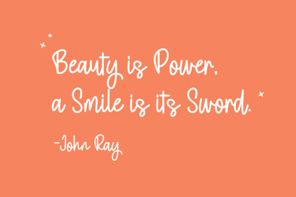 Beauty Ayes Font - Preview 2