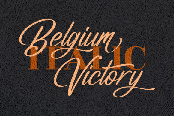 Belgium Victory Font - Preview 1