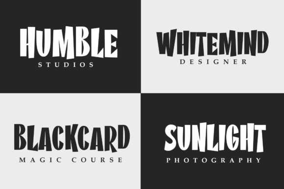 Black Trick Font - Preview 3