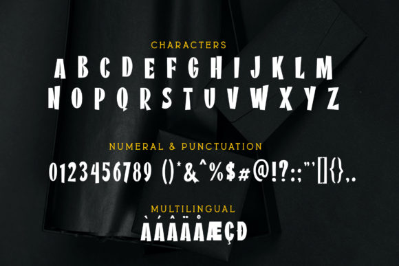 Black Trick Font - Preview 5