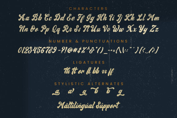 Blacksun Font - Preview 1