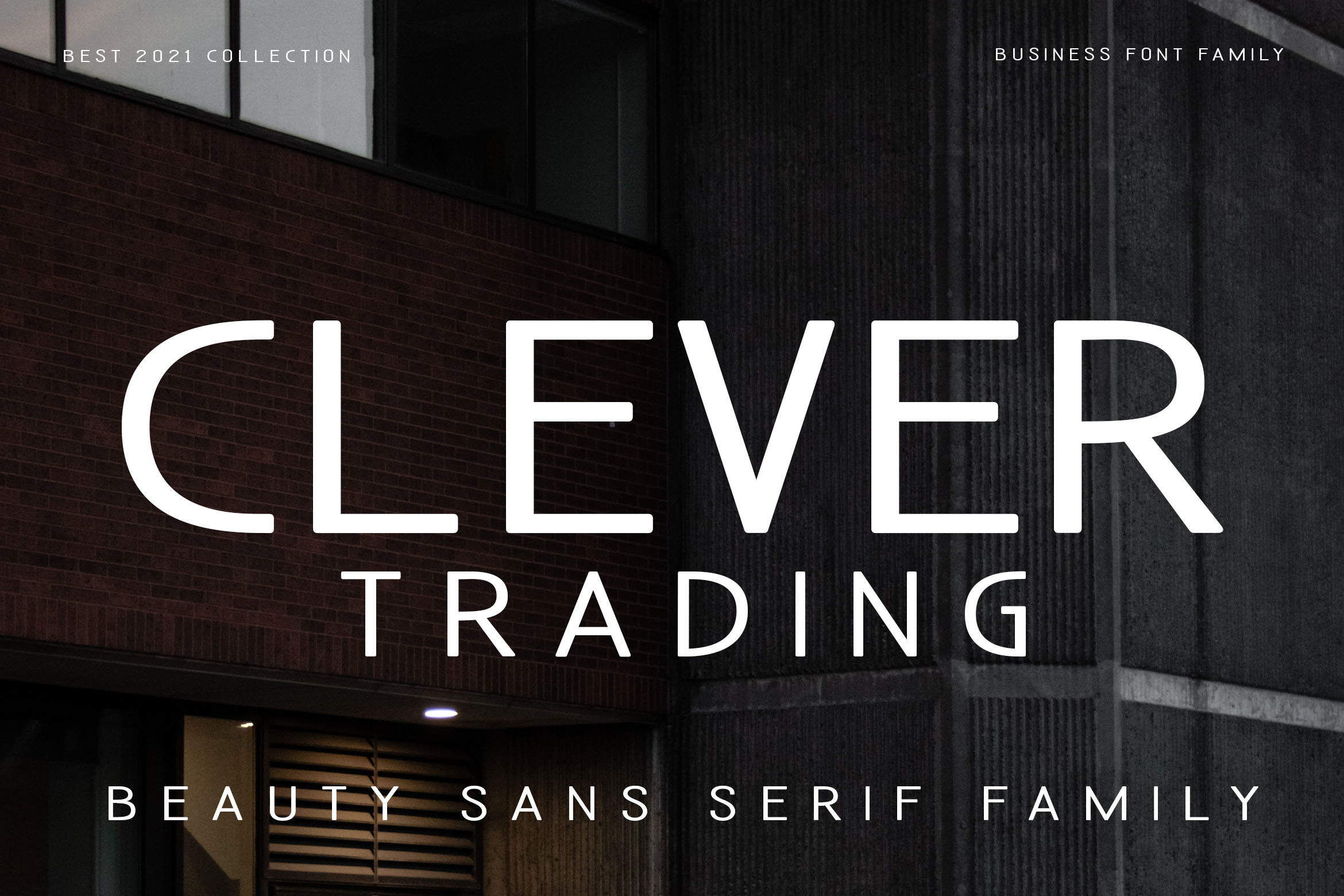 Clever Trading Font by fontherapy · Creative Fabrica