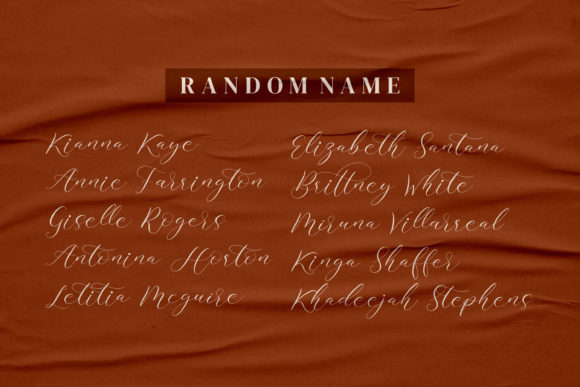 Cristine Britton Font PNG with transparent background - Preview 4