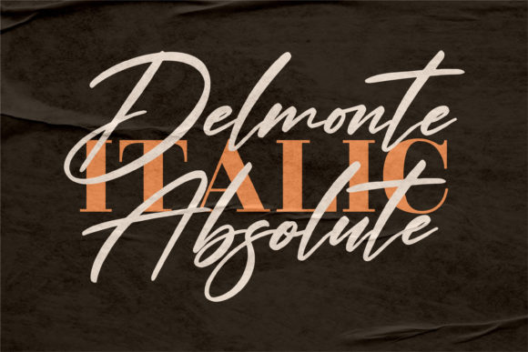 Delmonte Absolute Font - Preview 1
