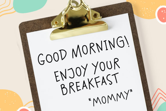 Drawing Letter Font - Preview 1