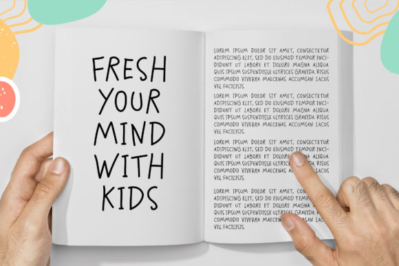Drawing Letter Font - Preview 4