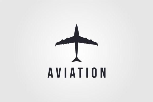 Flying Airplane Icon Vector Illustration