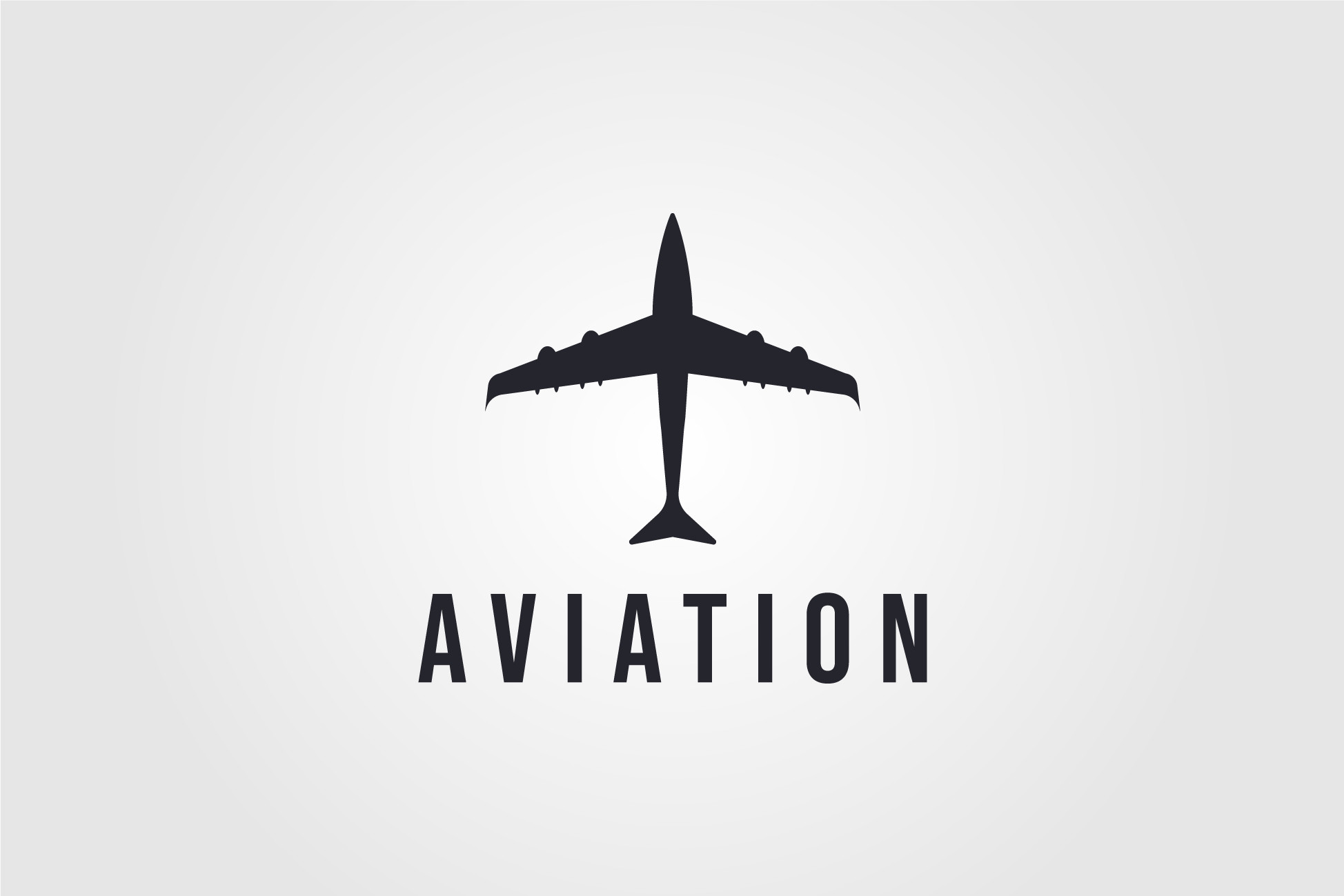 Flying Airplane Icon Vector Illustration