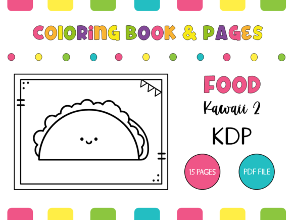 KDP Alphabet Coloring Book for Kids Graphic by Miss Cherry Designs ...