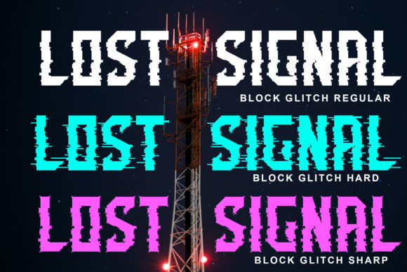 Glitch Font - Preview 1