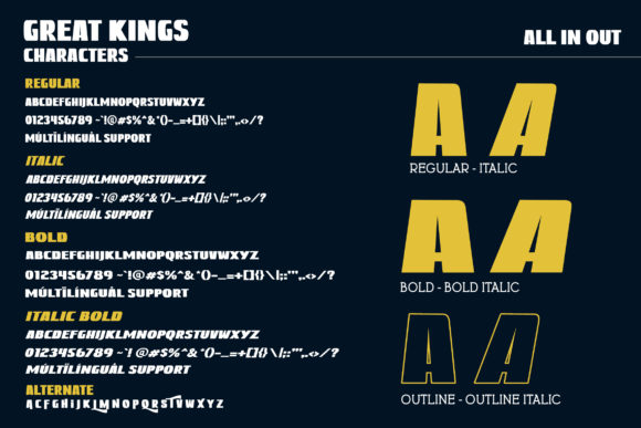 Great Kings Font - Preview 6