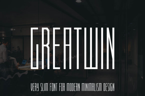 Greatwin Sans Serif Font By fontherapy