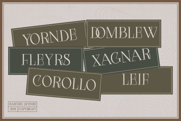 Hazchel Font - Preview 6