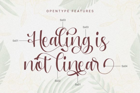Healing Novelia Font - Preview 6
