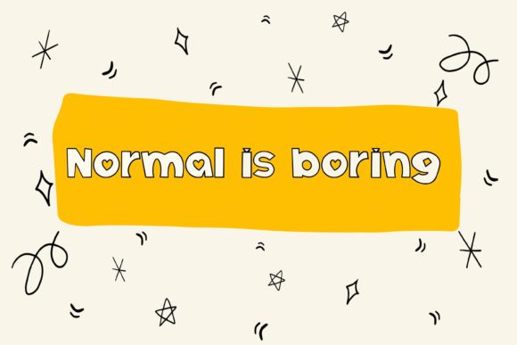 Hello Biscuit Font PNG with transparent background - Preview 3