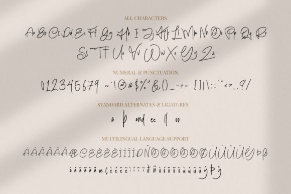 Holly Wonders Font PNG with transparent background - Preview 2
