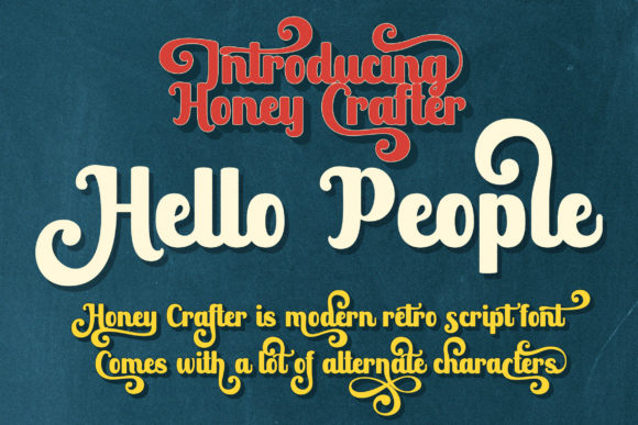 Honey Crafter Font - Preview 1