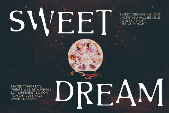 Modern Wizard Font PNG with transparent background - Preview 1