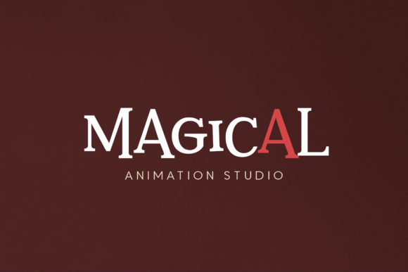 Modern Wizard Font PNG with transparent background - Preview 3