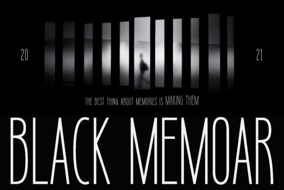 Movie Credits Font PNG with transparent background - Preview 2