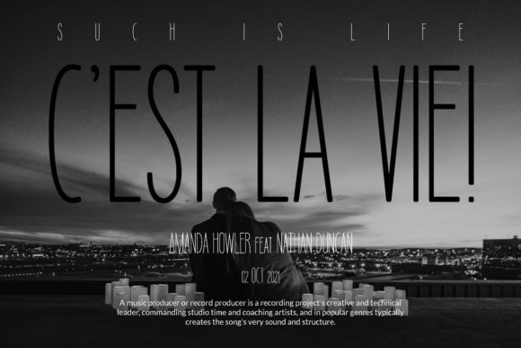 Movie Credits Font PNG with transparent background - Preview 6
