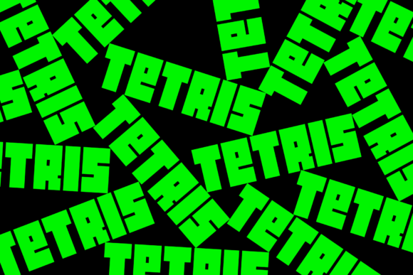 MultyType Pixel Narrow Bold Font PNG with transparent background - Preview 6