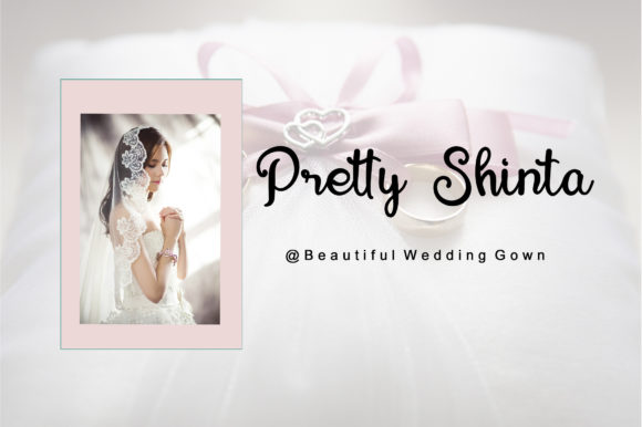 Pretty Larry Font PNG with transparent background - Preview 3
