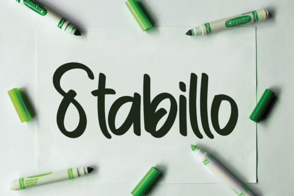 Simple Melody Font PNG with transparent background - Preview 4