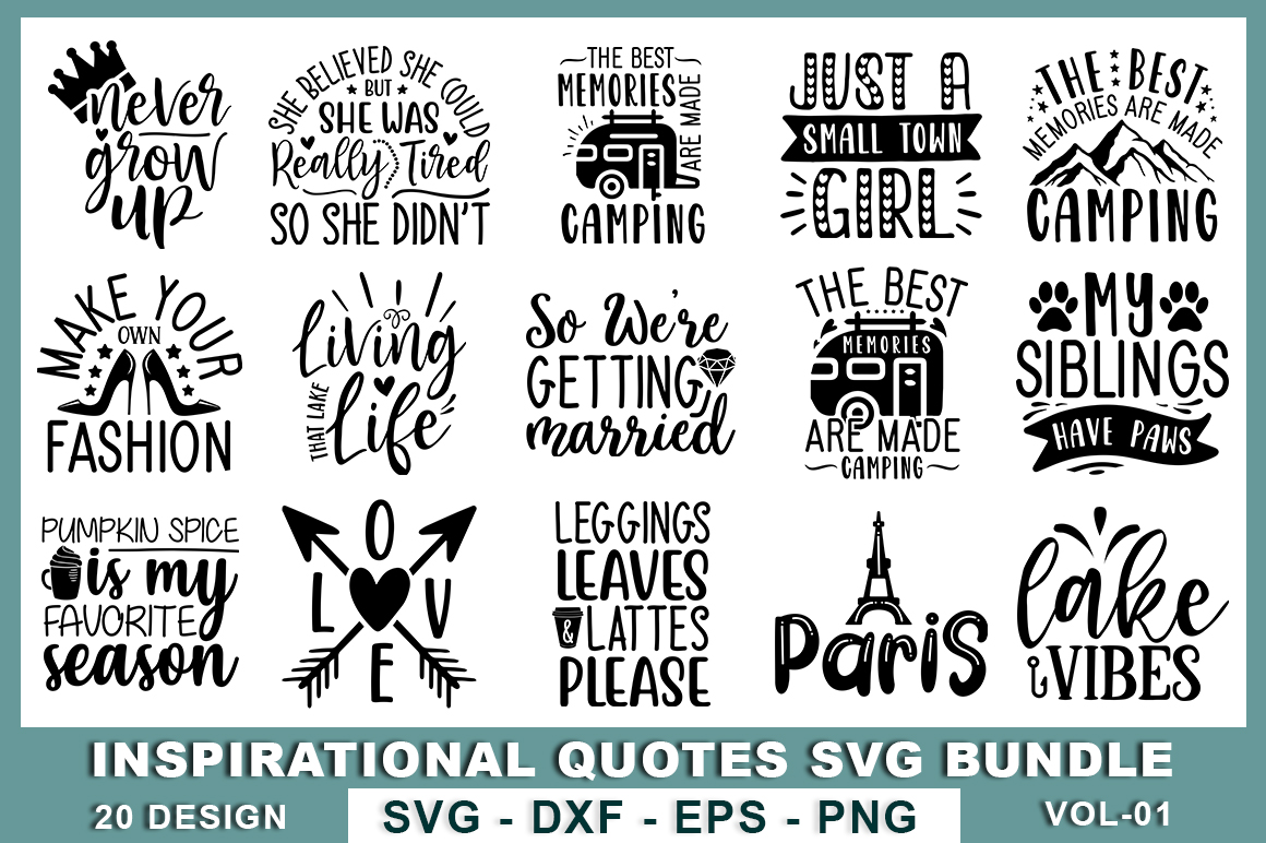 Inspirational Bundle Graphic by SVGstore · Creative Fabrica