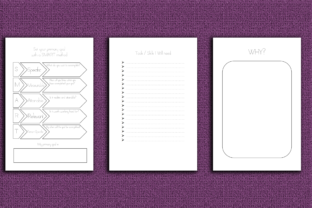 Life Tracker Journal Workbook / Log Book Graphic by Mary's Designs ...