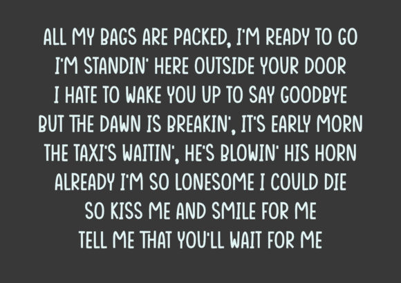 Alone on Earth Font - Preview 2